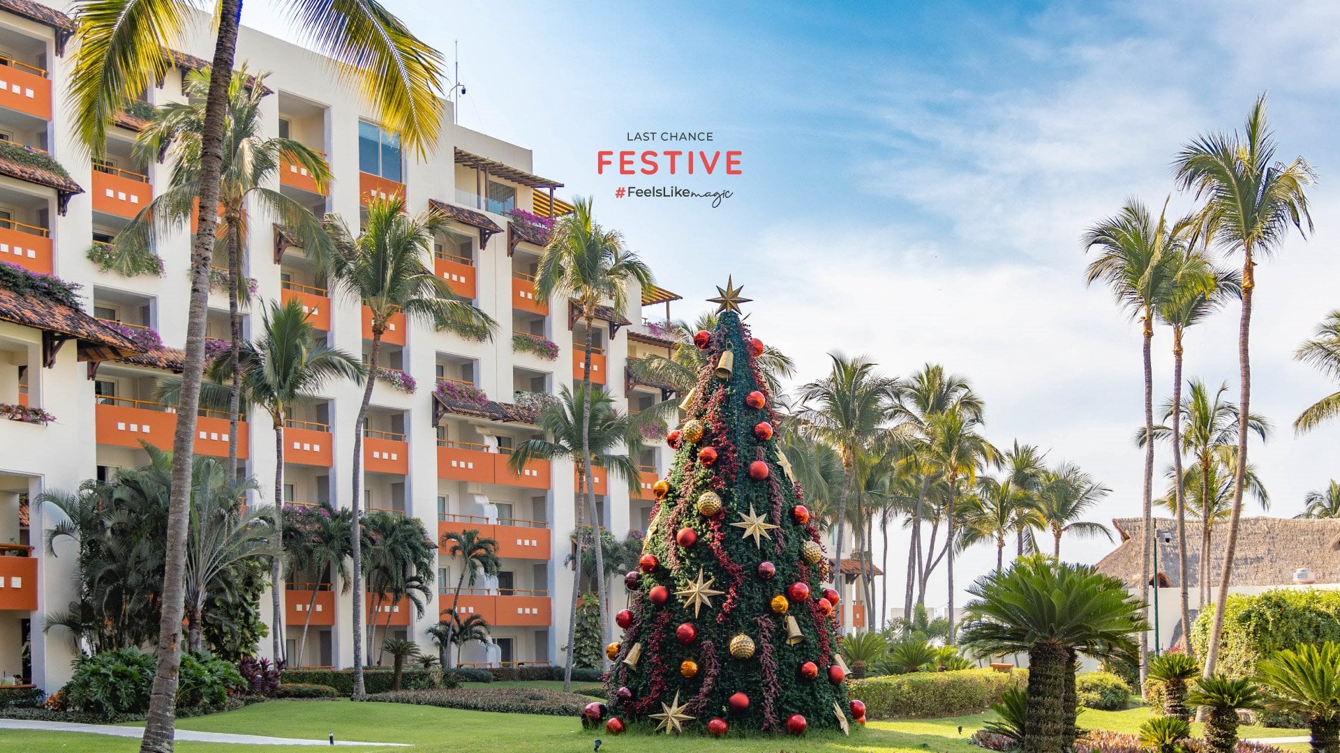 Celebrate the holidays in paradise