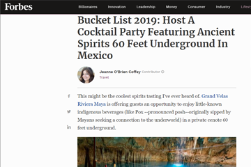 Bucket List 2019: Host A Cocktail Party Featuring Ancient Spirits 60 Feet Underground In Mexico