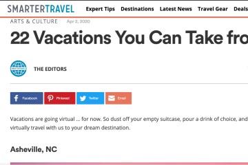smartertravel 22 Vacations You Can Take from Home