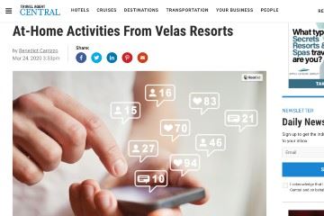 travel agent central At-Home Activities From Velas Resorts
