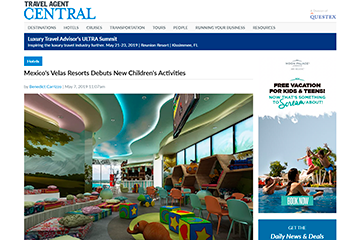Mexico's Velas Resorts Debuts New Children's Activities