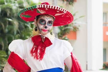 Celebrate Día de Los Muertos at Home: Festive Recipes, Mexican Art History, Free Zoom Backgrounds, & More From Mexico’s Velas Resorts