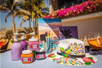 New Sun Hat Painting Workshops Let Creativity Flourish At Grand Velas Los Cabos
