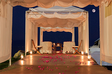 New Moonlight Massage for Couples Available Open Air and Oceanfront at Velas Vallarta