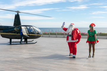 Extravagant Santa Claus Helicopter Arrival, Fun-Filled Family Activities, and More this Holiday Season at Velas Resorts